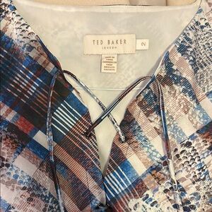 Ted Baker woman’s Blue Plaid dress